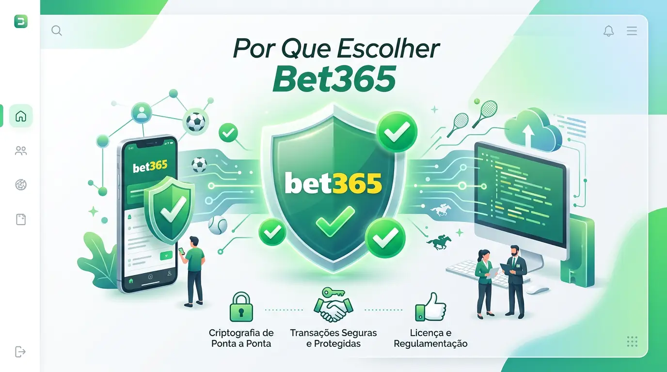 Por que escolher Bet365 Brasil - confiança e segurança